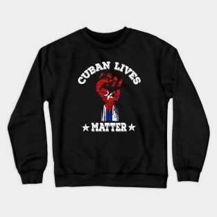 Cuban Pride Crewneck Sweatshirt